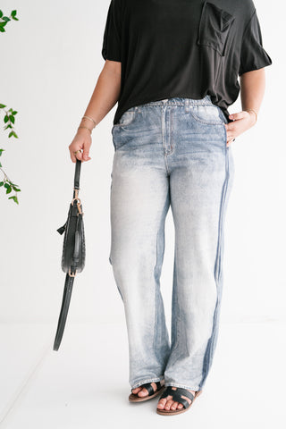 Driftline Wide Leg Denim Jean