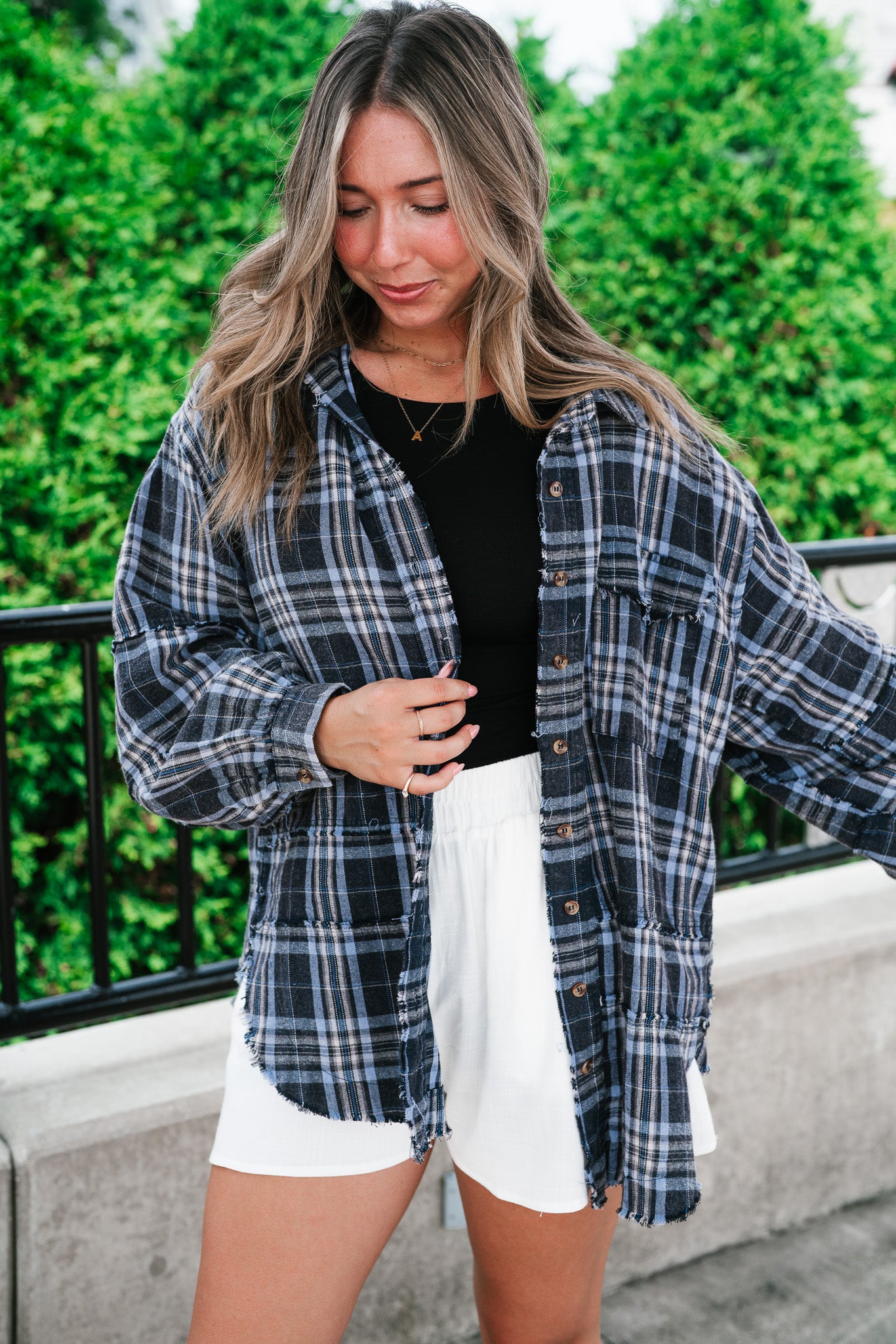 Fireside Flannel - Navy