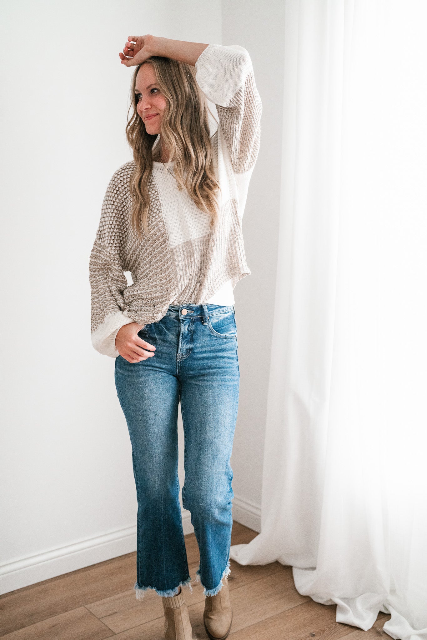 Comfort Is Calling Sweater- Taupe