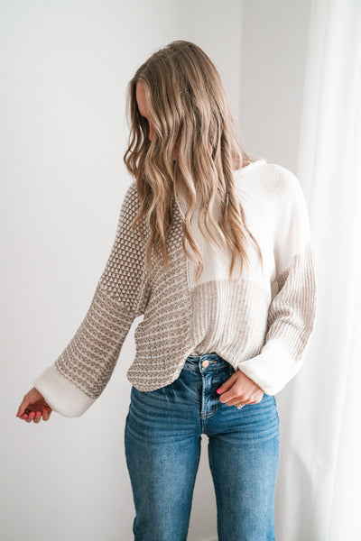 Comfort Is Calling Sweater- Taupe