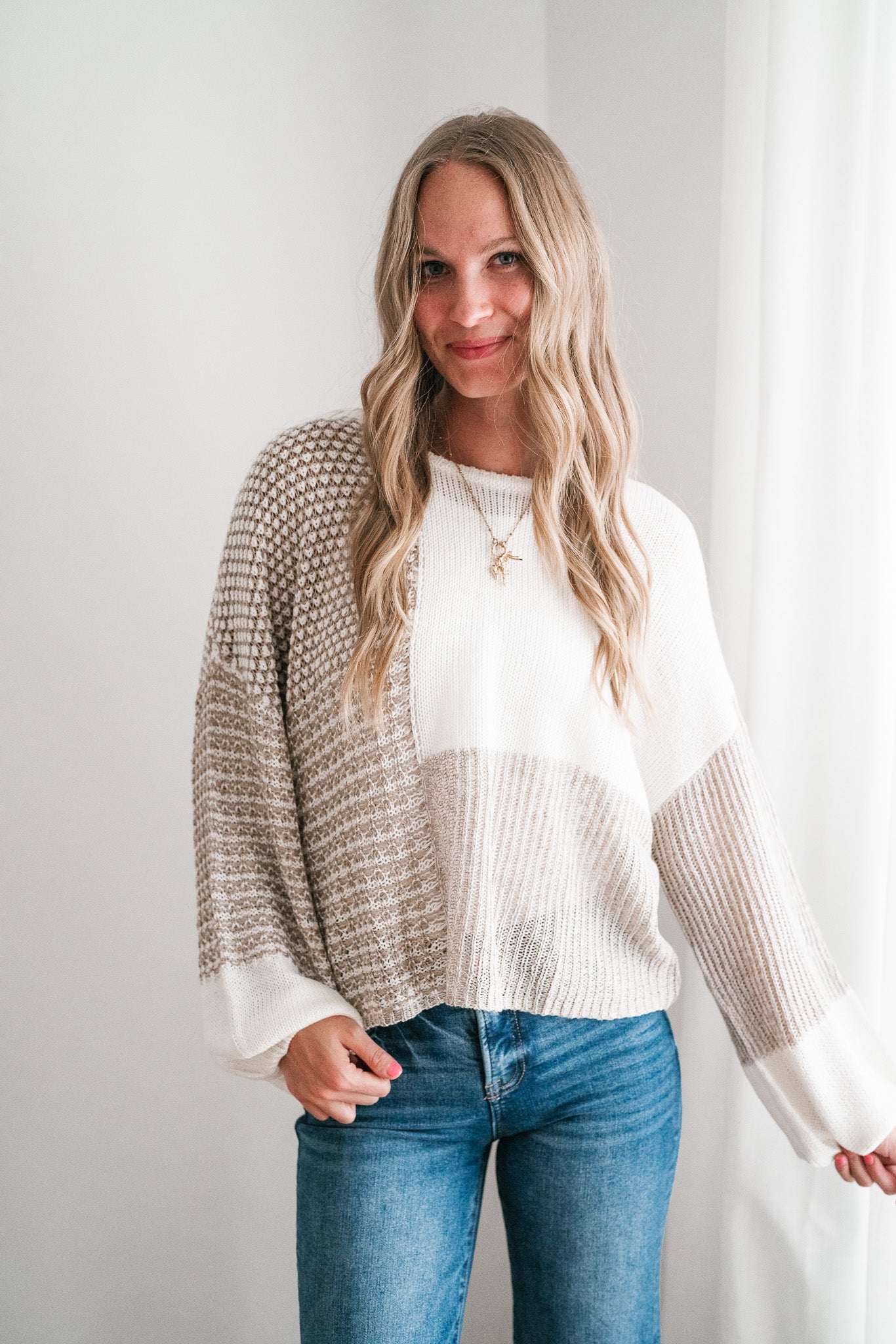 Comfort Is Calling Sweater- Taupe