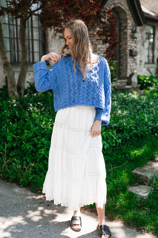 Lakeside Cable Knit Sweater