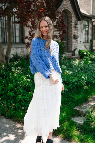 Lakeside Cable Knit Sweater