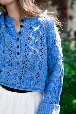 Lakeside Cable Knit Sweater