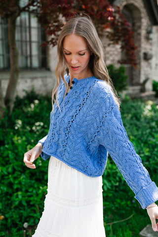 Lakeside Cable Knit Sweater