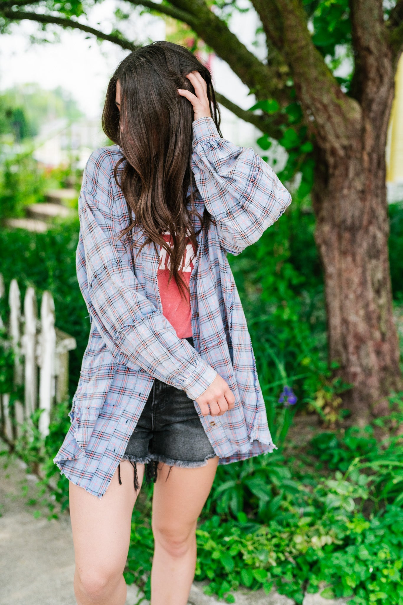 No Comparison Flannel Top