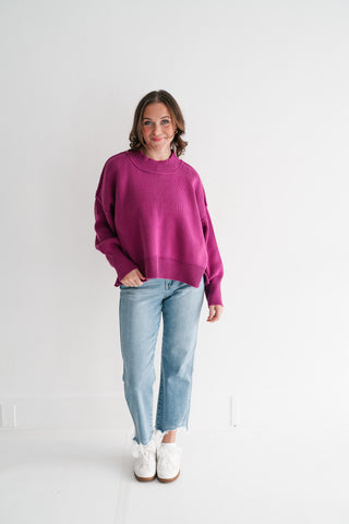 Bright Bloom Knit Sweater