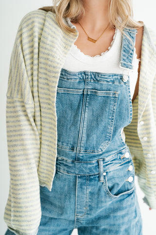 Afternoon Stroll Drop Shoulder Knit Cardigan