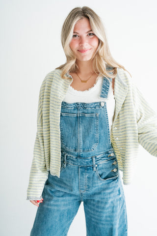 Afternoon Stroll Drop Shoulder Knit Cardigan