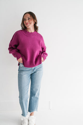 Bright Bloom Knit Sweater