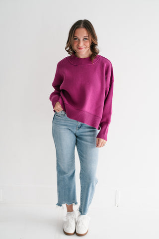 Bright Bloom Knit Sweater