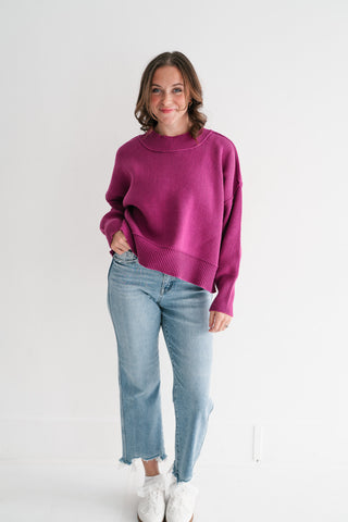 Bright Bloom Knit Sweater