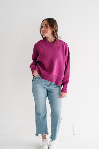 Bright Bloom Knit Sweater