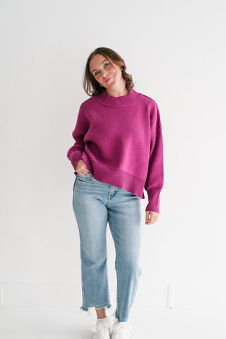 Bright Bloom Knit Sweater