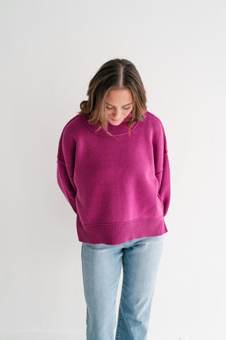 Bright Bloom Knit Sweater