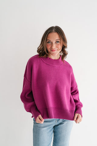 Bright Bloom Knit Sweater