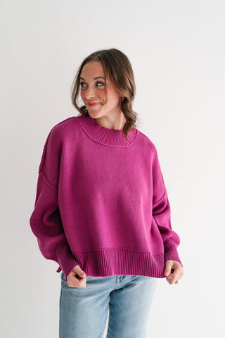 Bright Bloom Knit Sweater