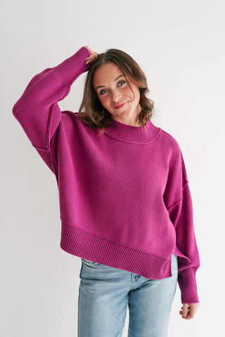 Bright Bloom Knit Sweater