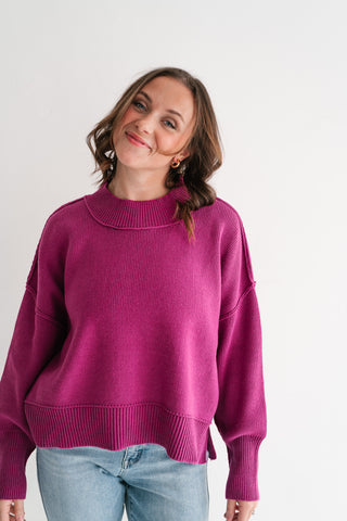 Bright Bloom Knit Sweater