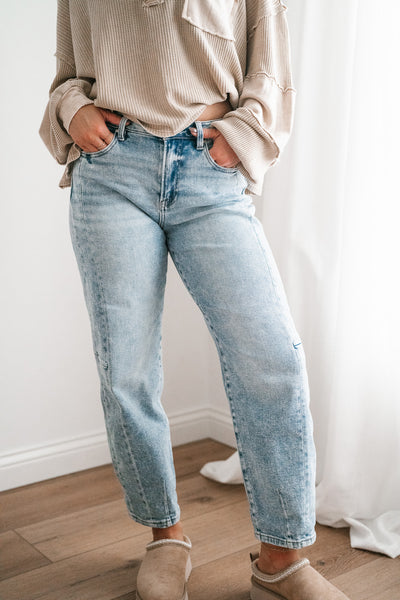 Risen Kelly Barrel Jeans