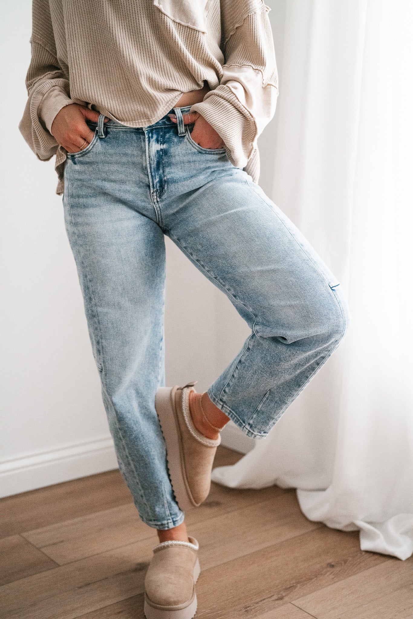 Risen Kelly Barrel Jeans