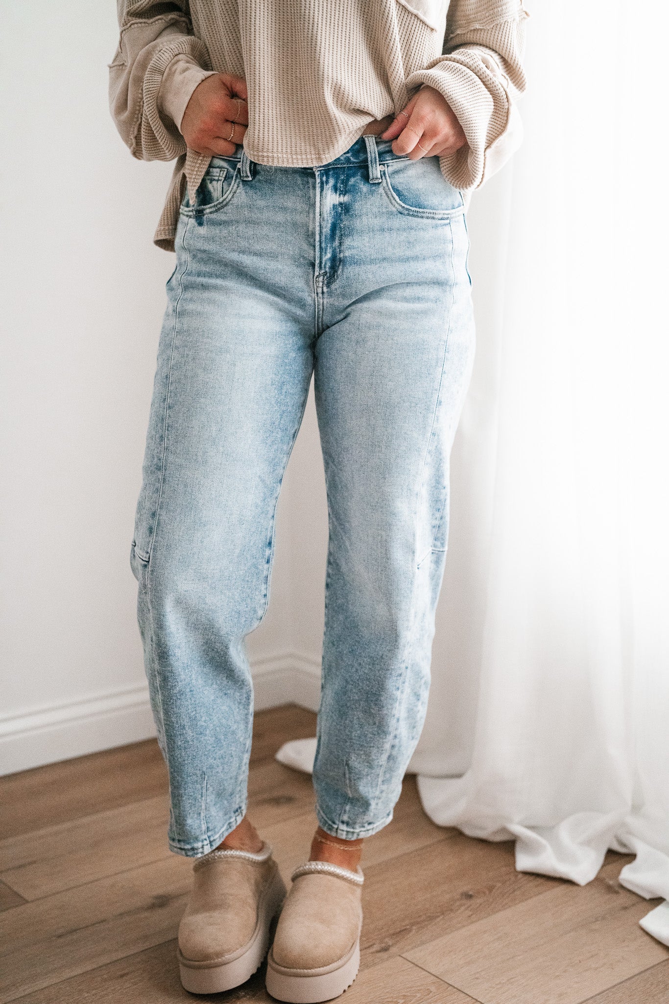 Risen Kelly Barrel Jeans