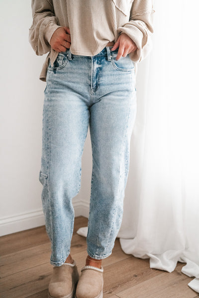 Risen Kelly Barrel Jeans