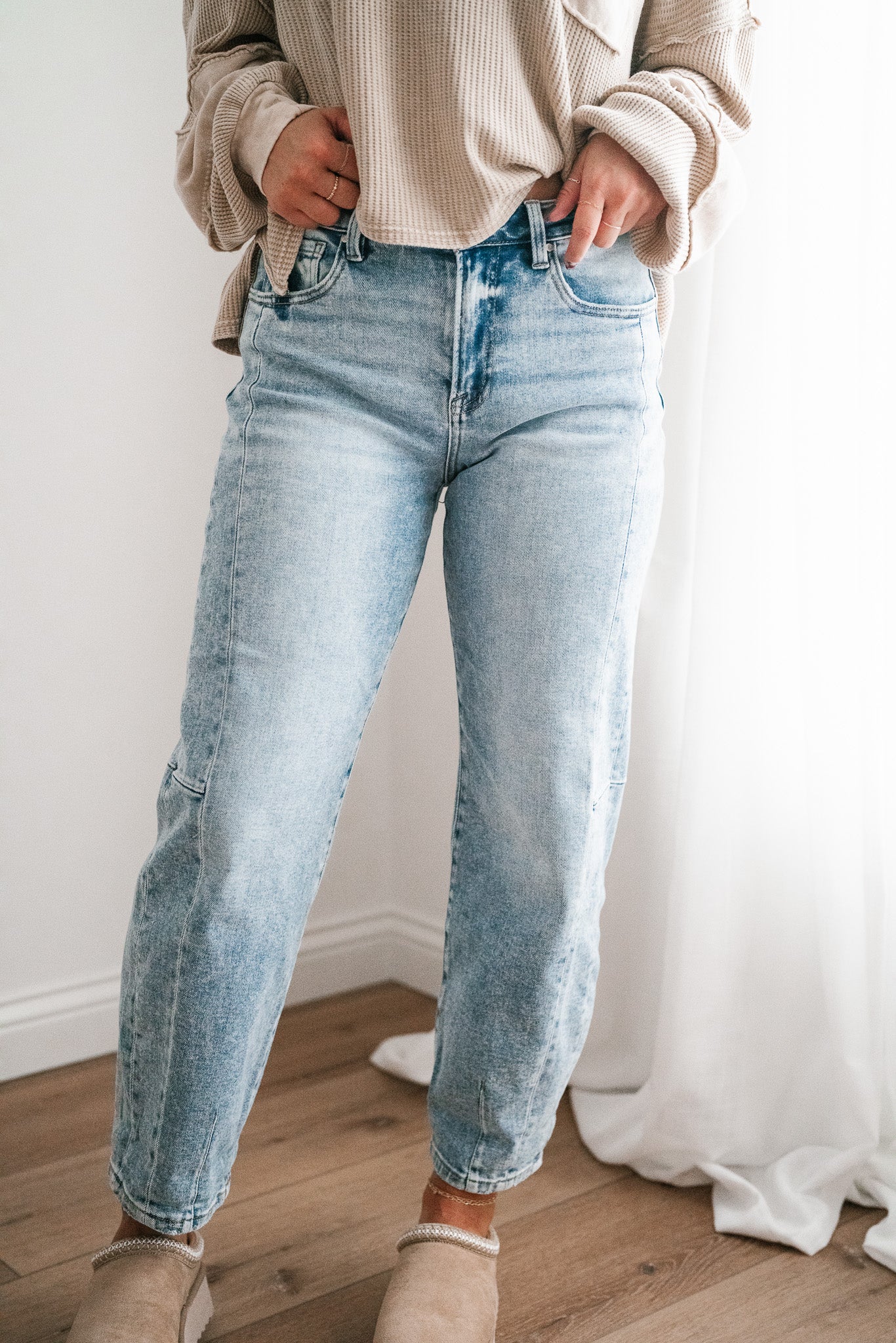 Risen Kelly Barrel Jeans