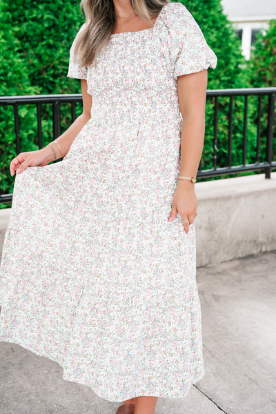 Wildflower Meadow Smocked Maxi Dress