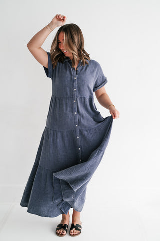 Nightfall Tiered Maxi Dress