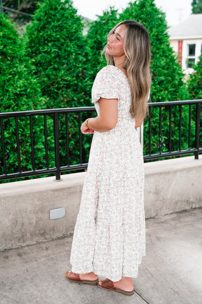 Wildflower Meadow Smocked Maxi Dress