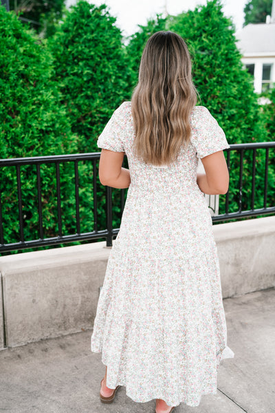 Wildflower Meadow Smocked Maxi Dress