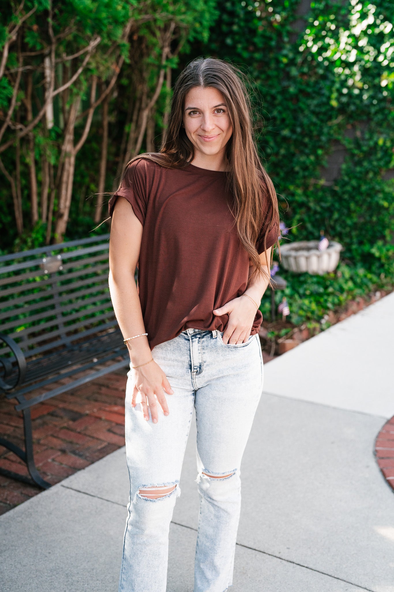 Back To Basic Short Sleeve Top