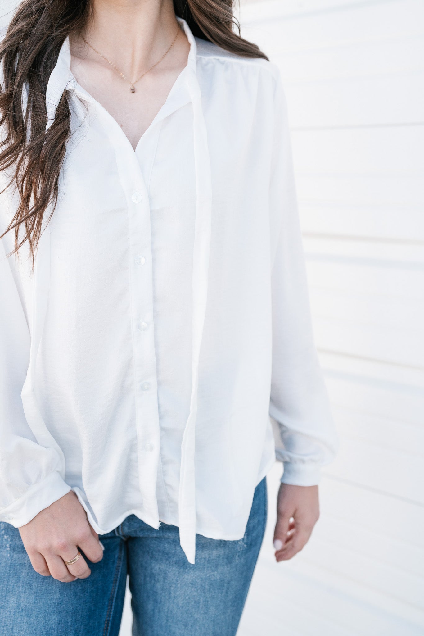 Around The City Button Up Top