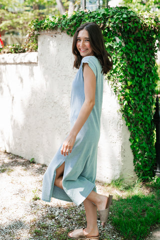 Cove Side Slit Midi Dress