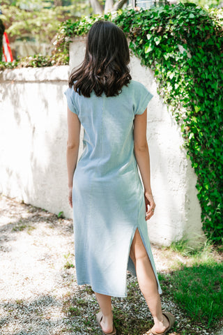 Cove Side Slit Midi Dress