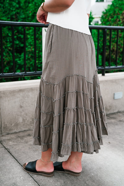 Woodland Breeze Tiered Skirt