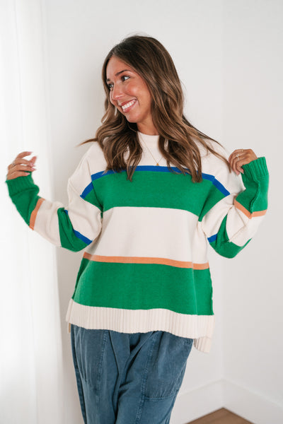 Dakota Striped Sweater