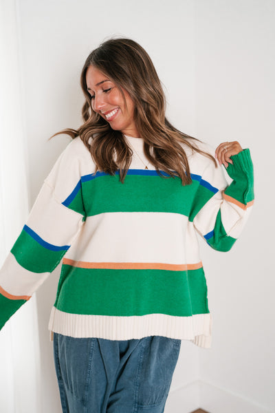 Dakota Striped Sweater