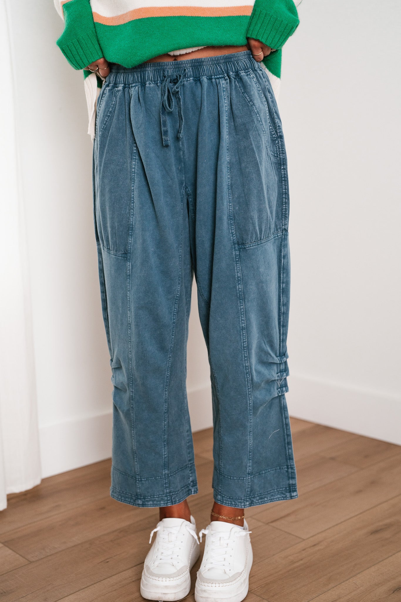 Cora Washed Denim Pants