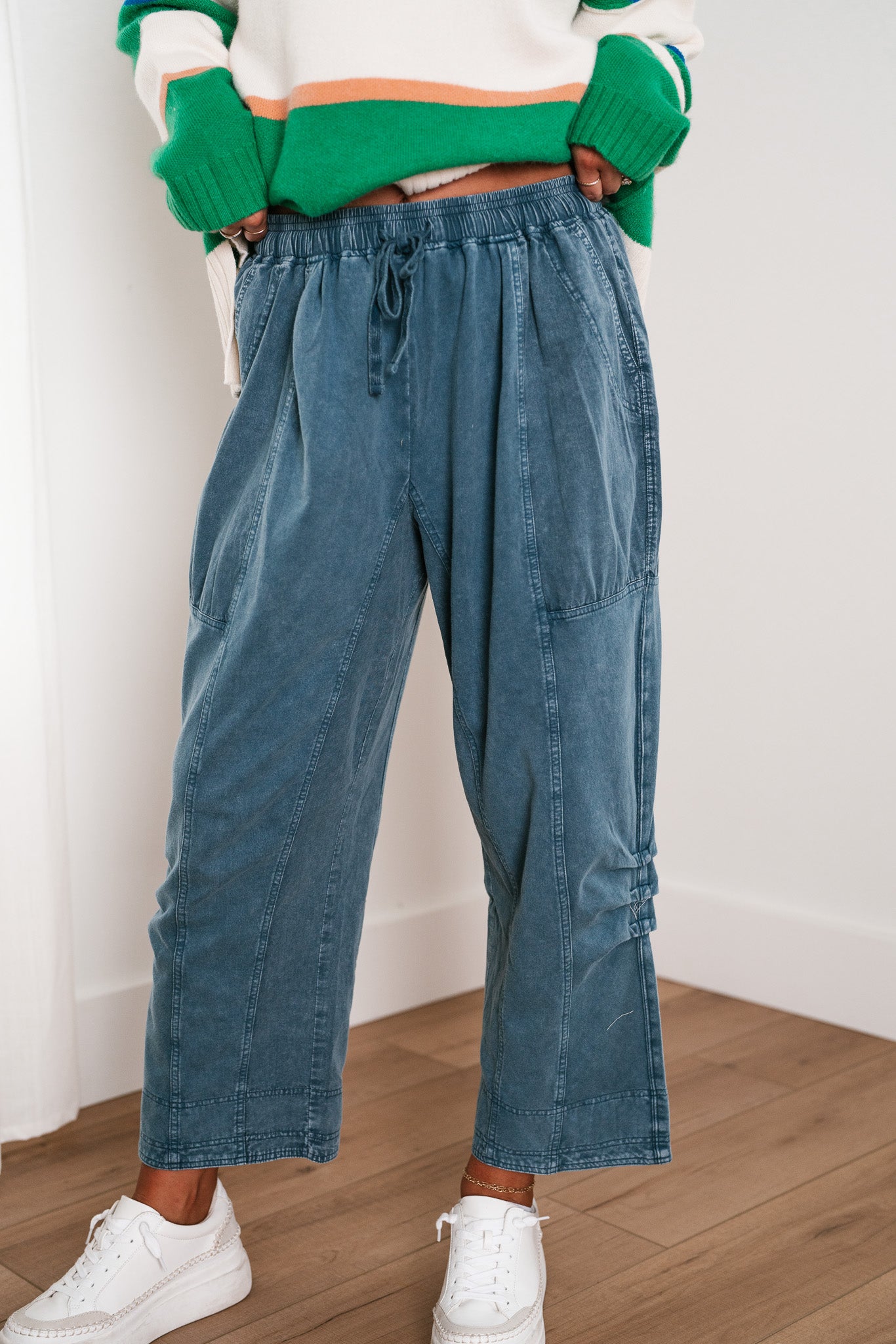 Cora Washed Denim Pants