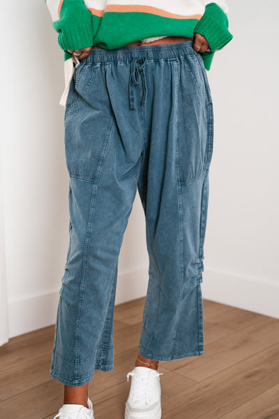 Cora Washed Denim Pants