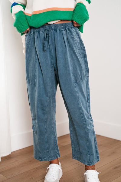 Cora Washed Denim Pants