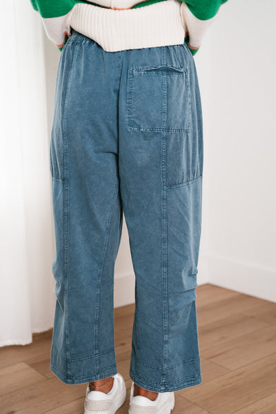 Cora Washed Denim Pants