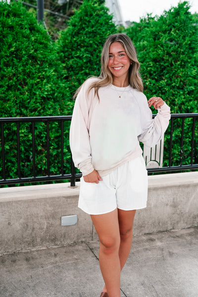 Softly Faded Long Sleeve Top