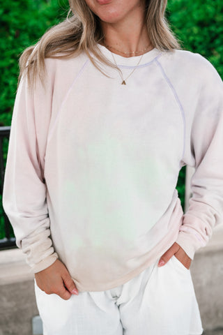 Softly Faded Long Sleeve Top