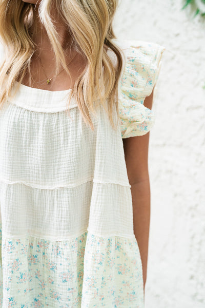 Sunny Meadows Gauzy Tank Top