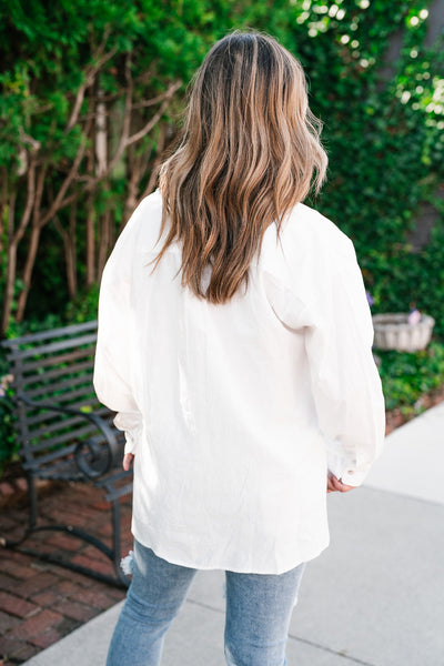 Easy Essential Button Down Top