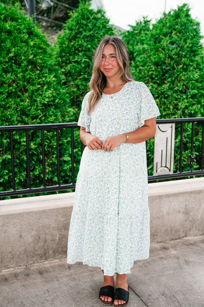 Bloomlight Tiered Maxi Dress