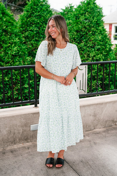 Bloomlight Tiered Maxi Dress